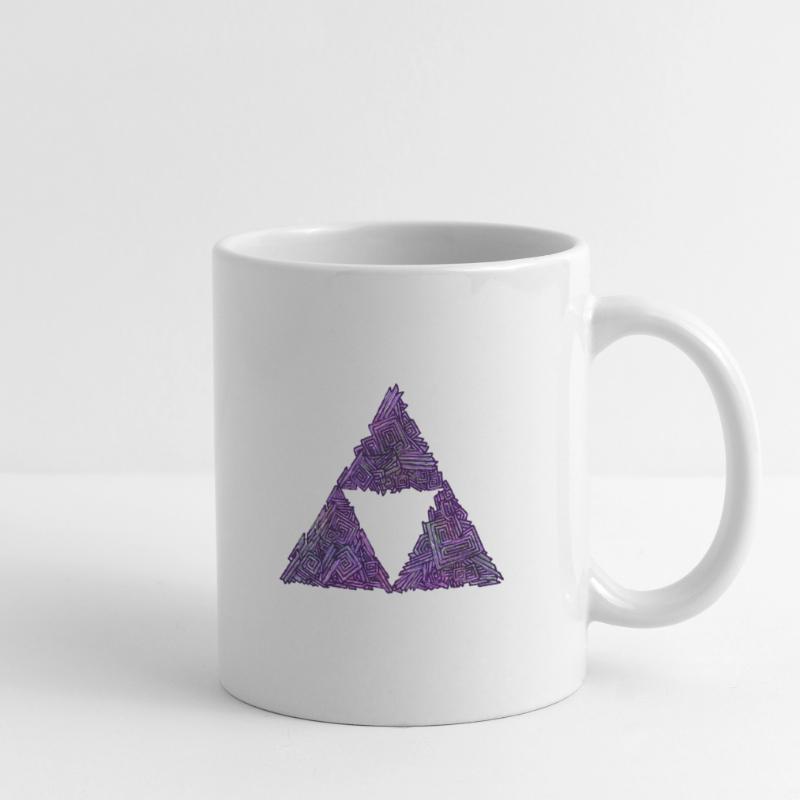Bismuth Force トライフォース Mug blanc