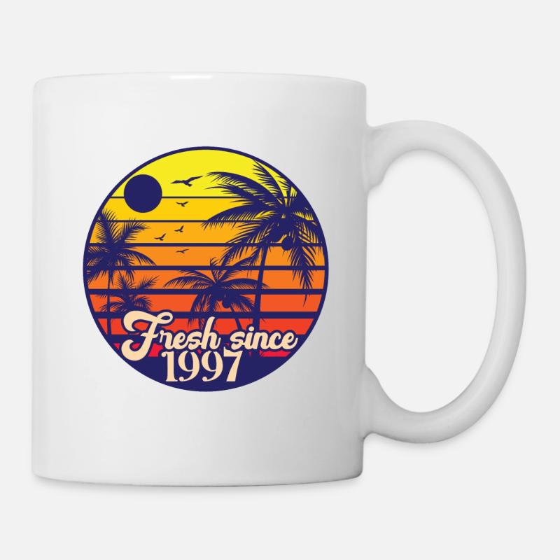 Vintage 1997 - Tasse - Weiß