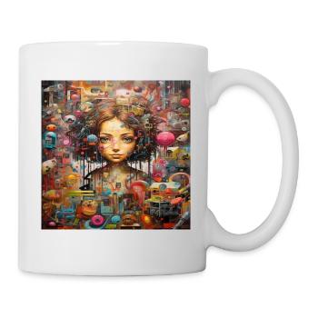 IMAGINATION STREET ART - Mug - white - Right