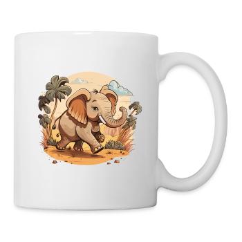 Puissance sauvage - Mug blanc - blanc - Droite