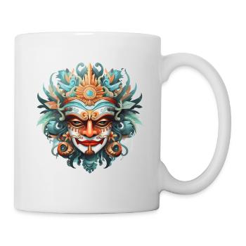 BLINESE MASK INDONESIA - Mug - white - Right