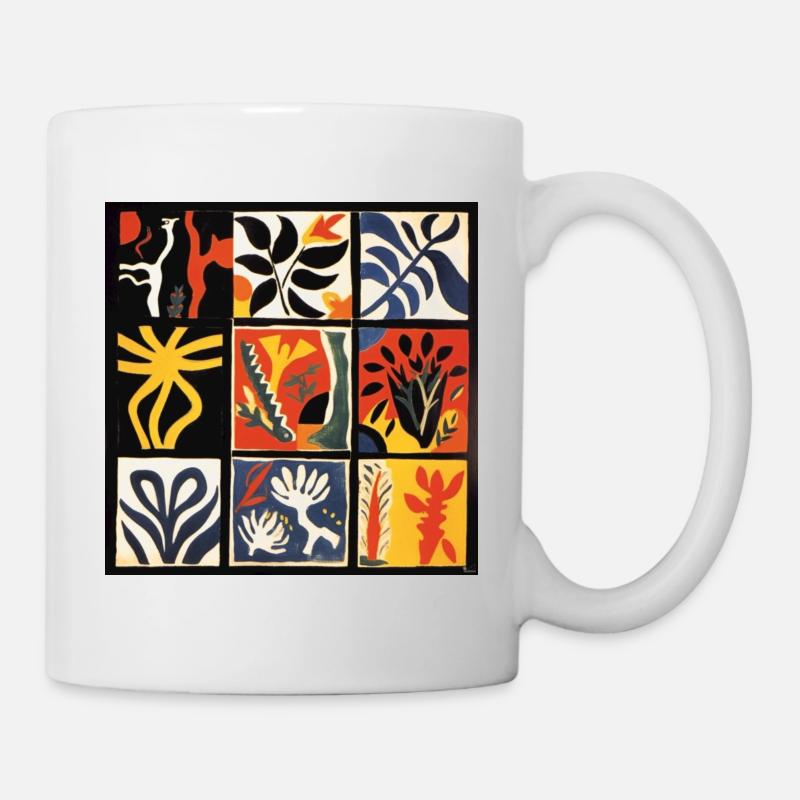 CONTEMPORARY BOUQUET - Mug - white