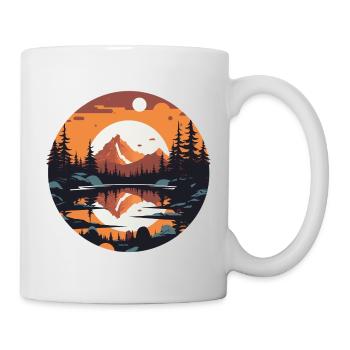 Sunset Outdoor Nature - Mug - white - Right