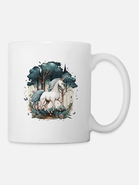 The Enchanted Unicorn - Mug - white