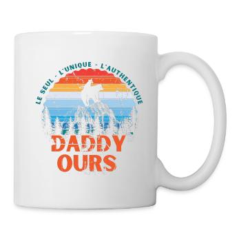 Daddy Ours - Tasse - Weiß - Rechts