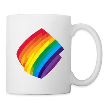 Pride - Open Mind - Statement-Piece - Tasse - Weiß - Rechts