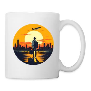 The life is a adventure - Tasse - Weiß - Rechts