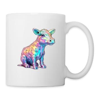 Riko the multicolored calf - Mug - white - Right
