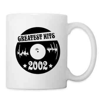 Millésime 2002 - Mug blanc - blanc - Droite