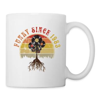 1983 40e anniversaire - Mug blanc - blanc - Droite