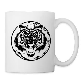 tigre - Mug blanc - blanc - Droite