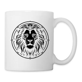 lion - Mug blanc - blanc - Droite