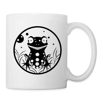 gecko - Tasse - Weiß - Rechts