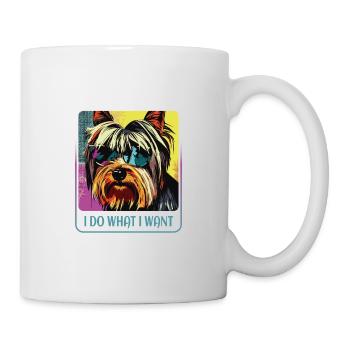 Stubborn Yorkie - Mug - white - Right