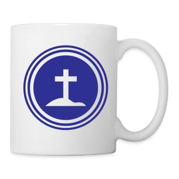 Cross symbol - Mug - white - Right