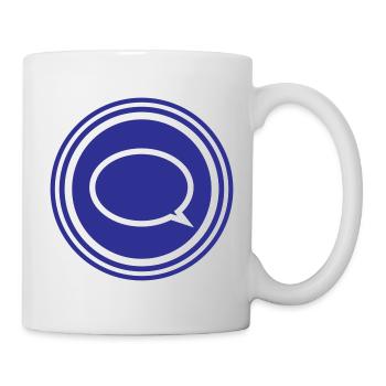 Sprechblase - Tasse - Weiß - Rechts
