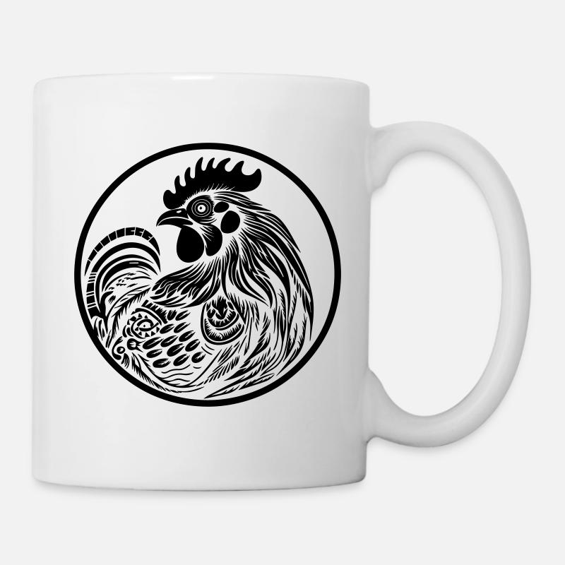 Rooster - Mug - white