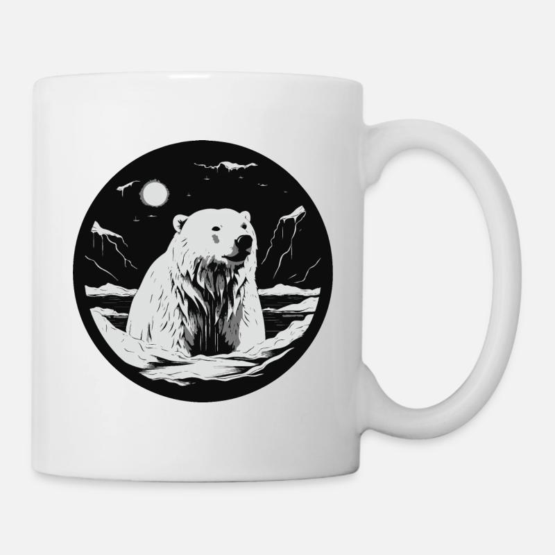 Eisbär - Tasse - Weiß