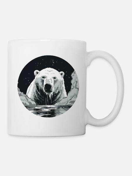 Eisbär - Tasse - Weiß