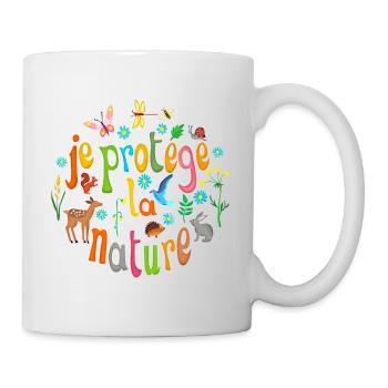 nature - Mug blanc - blanc - Droite