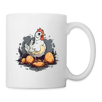 Joo the hen - Mug - white - Right