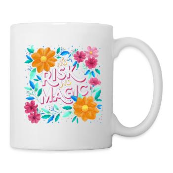 Magic and flowers - Mug - white - Right