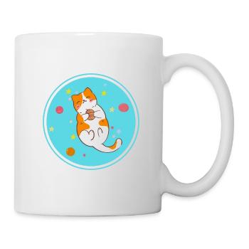 Cute playing kitten - Mug - white - Right