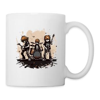 Rockin Out - Mug blanc - blanc - Droite