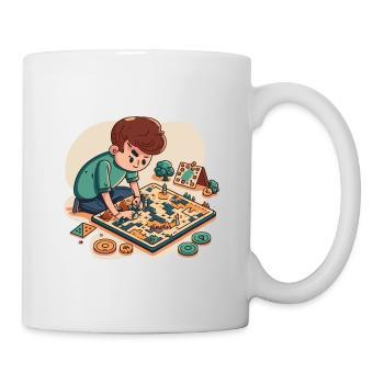 Assistant magiciens : Illusion magique - Mug blanc - blanc - Droite