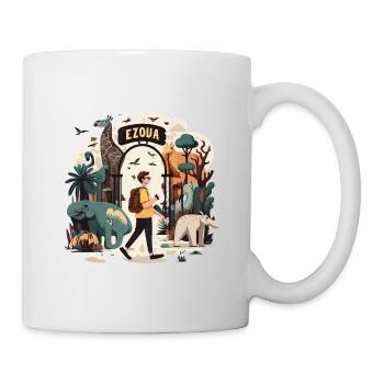 Theme Park Thrill: Amusement Park Fun - Mug - white - Right