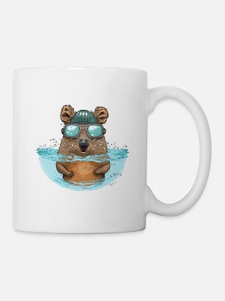Quokka Polo - Mug blanc - blanc