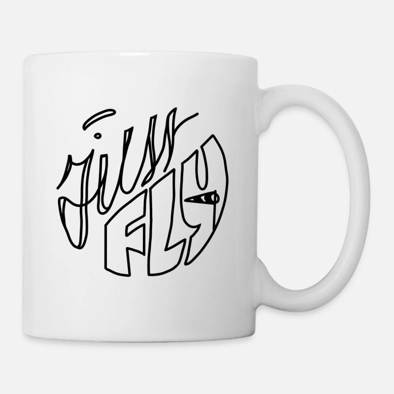 just fly - Tasse - Weiß