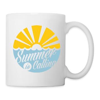 Sommer - Tasse - Weiß - Rechts