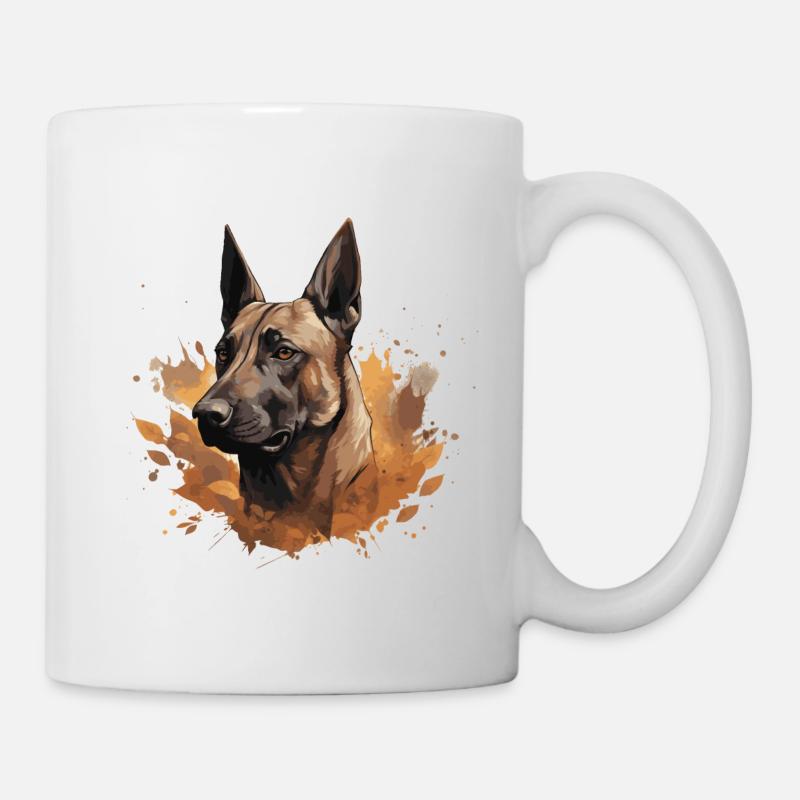 Belgian Shepherd Malinois - Mug - white