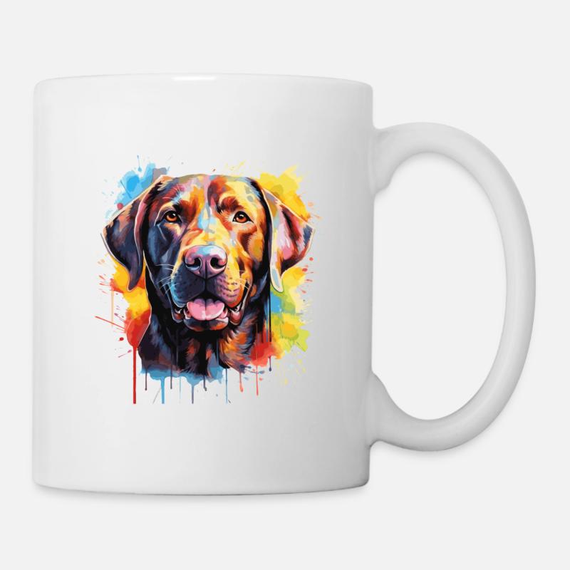 Labrador - Mug blanc - blanc