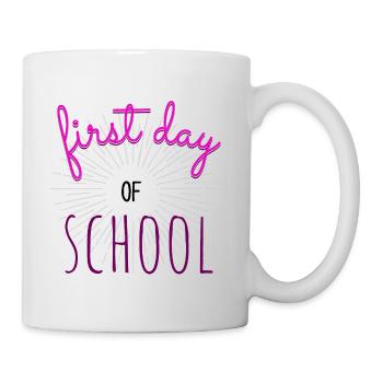 Écolier 2023 premier jour - Mug blanc - blanc - Droite