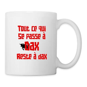 France Féria de Dax citation amusante - Mug blanc - blanc - Droite