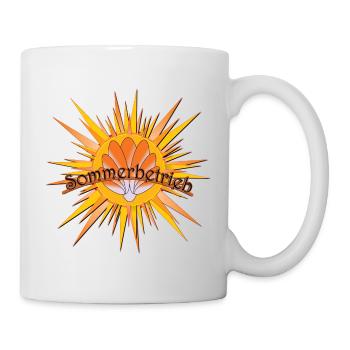 Sommerbetrieb - Tasse - Weiß - Rechts
