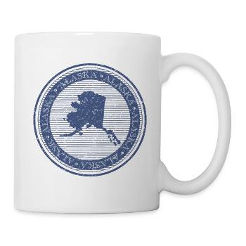 ALASKA - Mug blanc - blanc - Droite