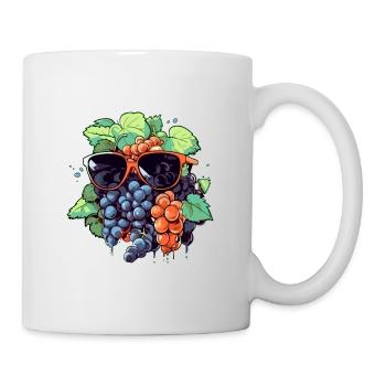 Bernard bunch of grapes - Mug - white - Right
