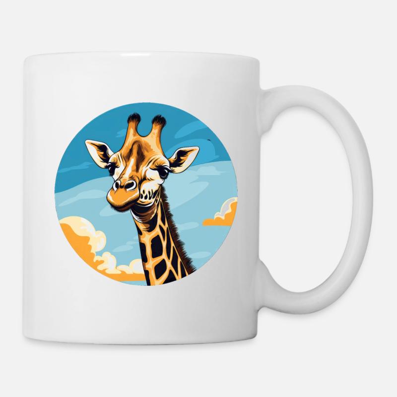 Girafe - Mug blanc - blanc