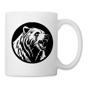 Grizzly Bear - Mug - white - Right