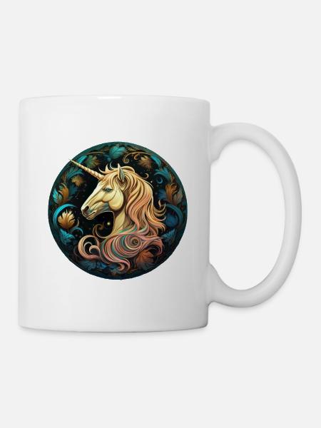 Licorne - Mug blanc - blanc