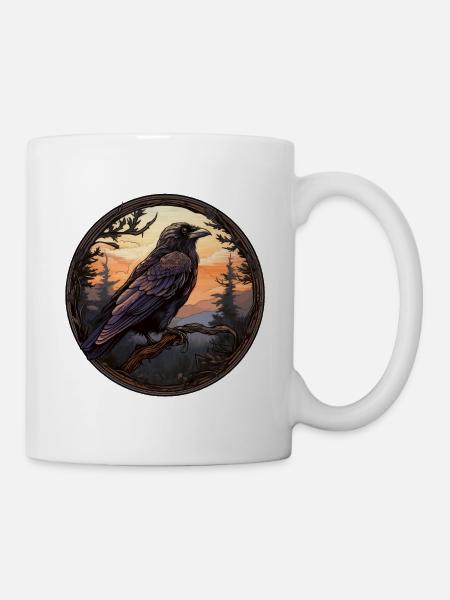 Raven - Mug - white