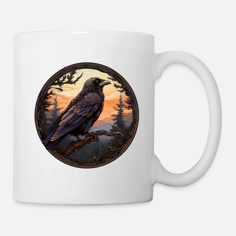 Raven - Mug - white