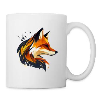 Fuchs - Tasse - Weiß - Rechts