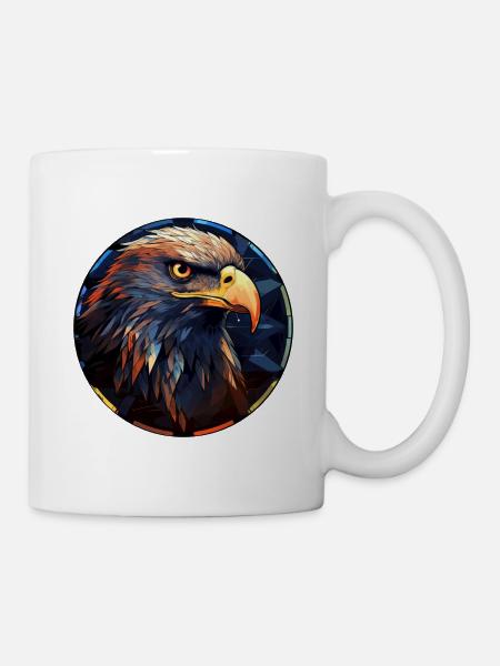 Adler - Tasse - Weiß