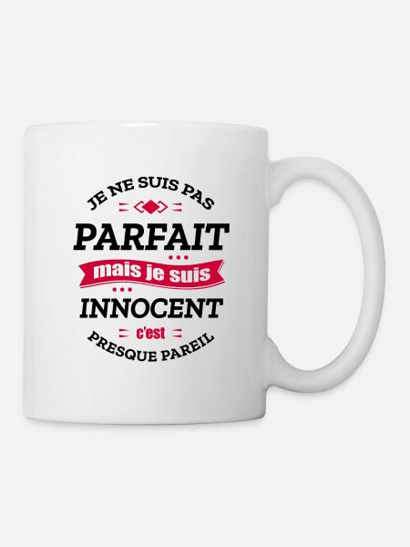 INNOCENT PARFAIT - PRENOM INNOCENT - Mug blanc - blanc