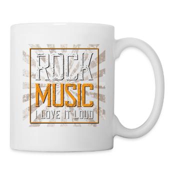Rock - Mug blanc - blanc - Droite