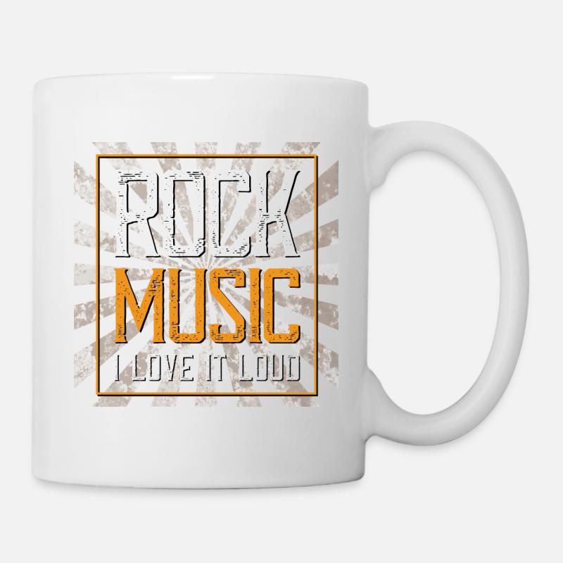 Rock Music - Mug - white